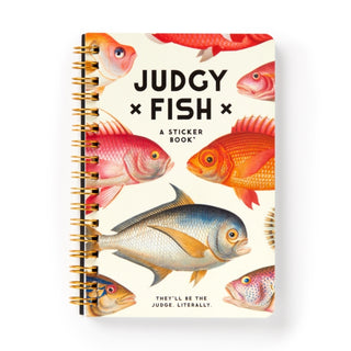 Cover image for 9780735379398 - Judgy Fish Sticker Book