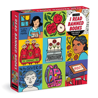 Cover image for 9780735380288 - I Read Banned Books 500 Piece Family Puzzle