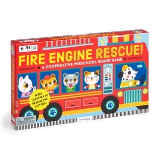 Cover image for 9780735380394 - Fire Engine Rescue! Cooperative Board Game