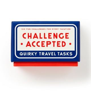 Cover image for 9780735381124 - Challenge Accepted Travel Tasks Card Deck