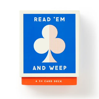Supplemental image for 9780735381148 - Read Em and Weep Playing Card Set