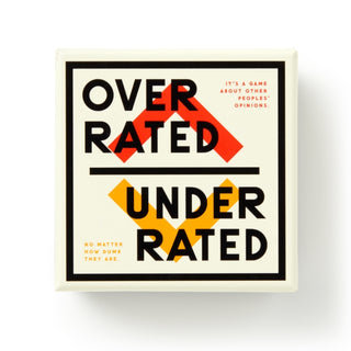 Supplemental image for 9780735381209 - Overrated / Underrated Social Game