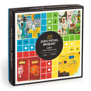 Supplemental image for 9780735381261 - Jean-Michel Basquiat Ludo Classic Board Game