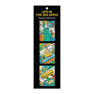 Cover image for 9780735381421 - Life In The Big Apple Magnetic Bookmarks