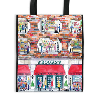 Cover image for 9780735381469 - Michael Storrings A Day at the Bookstore Reusable Tote