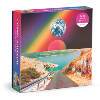 Supplemental image for 9780735381902 - Cosmic Rainbow 500 Piece Puzzle