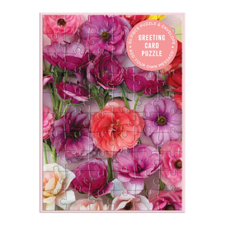 Supplemental image for 9780735382206 - Ranunculus Greeting Card Puzzle