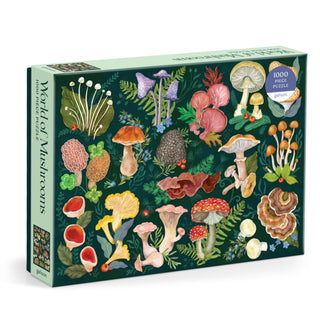 Supplemental image for 9780735382268 - World of Mushrooms 1000 Piece Puzzle