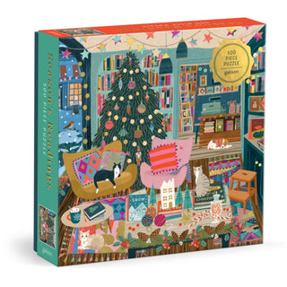 Cover image for 9780735382282 - Season's Readings 500 Piece Foil Puzzle