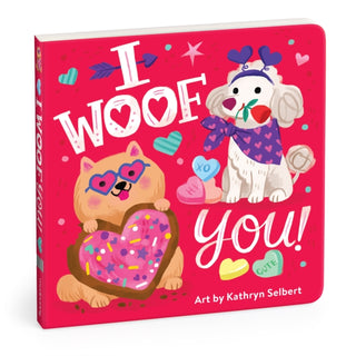 Cover image for 9780735382329 - I Woof You! Board Book