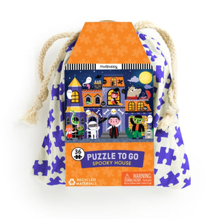 Supplemental image for 9780735382350 - Spooky House 36 Piece Puzzle to Go