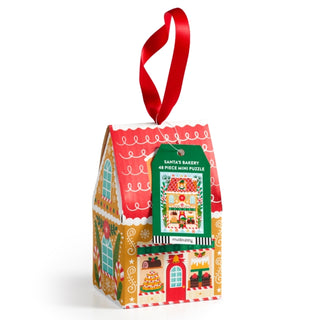 Supplemental image for 9780735382374 - Santa's Bakery 48 Piece Mini Puzzle Ornament