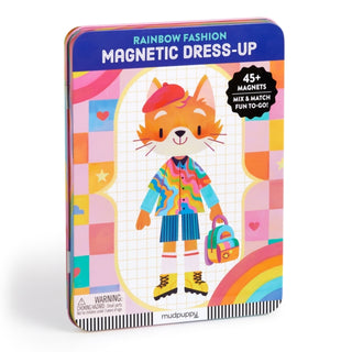 Supplemental image for 9780735382411 - Rainbow Fashion Magnetic Dress-Up