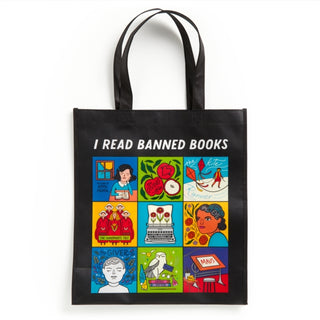 Supplemental image for 9780735382428 - I Read Banned Books Reusable Shopping Bag
