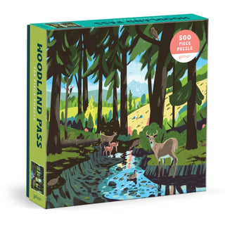 Supplemental image for 9780735382565 - Woodland Pass 500 Piece Puzzle