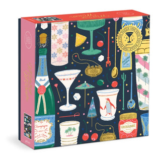 Cover image for 9780735382602 - Merry Mixer 1000 Piece Foil Puzzle