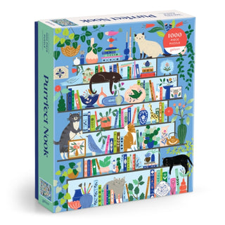Supplemental image for 9780735382725 - Purrfect Nook 1000 Piece Puzzle