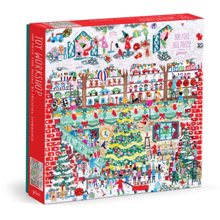 Supplemental image for 9780735382800 - Michael Storrings Toy Workshop 500 Piece Foil Puzzle