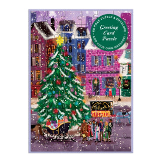 Supplemental image for 9780735382824 - Joy Laforme Christmas Square Greeting Card Puzzle
