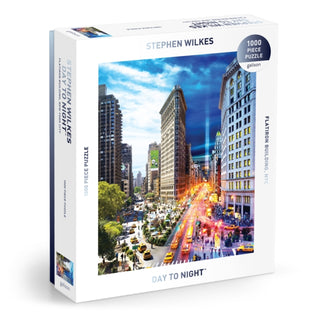 Cover image for 9780735383043 - Stephen Wilkes Day To Night™ Flatiron 1000 Piece Puzzle