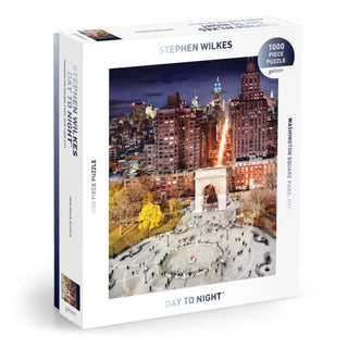 Cover image for 9780735383050 - Stephen Wilkes Day To Night™ Washington Square Park 1000 Piece Puzzle