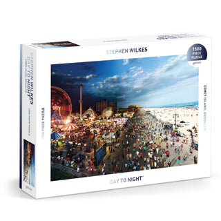 Cover image for 9780735383067 - Stephen Wilkes Day To Night? Coney Island 1500 Piece Puzzle