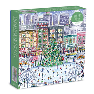 Supplemental image for 9780735383098 - Michael Storrings Christmas in the City 1000 Piece Puzzle