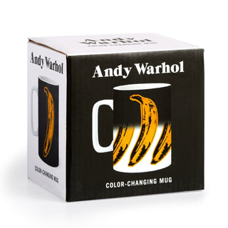 Supplemental image for 9780735383333 - Warhol Banana Color Changing Ceramic Mug