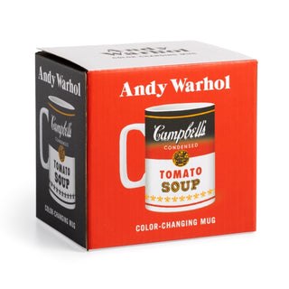 Cover image for 9780735383340 - Warhol Soup Can Color Changing Ceramic Mug