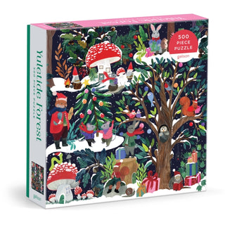 Cover image for 9780735383425 - Yuletide Forest 500 Piece Puzzle