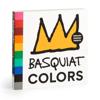Cover image for 9780735383593 - Basquiat Colors Board Book