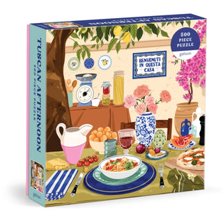 Supplemental image for 9780735383609 - Tuscan Afternoon 500 Piece Puzzle