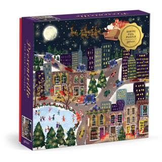 Cover image for 9780735383616 - Joy Laforme Presentville 500 Piece Foil Puzzle