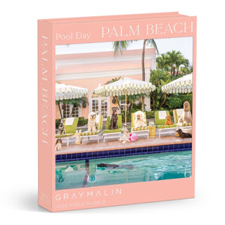 Supplemental image for 9780735383814 - Gray Malin Palm Beach 1000 Piece Book Box Puzzle