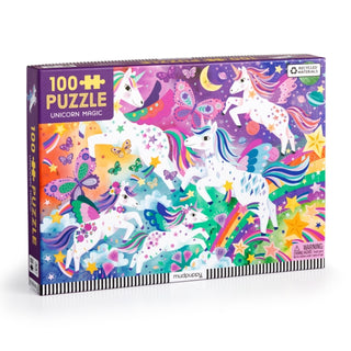 Cover image for 9780735383920 - Unicorn Magic 100 Piece Puzzle