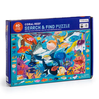 Cover image for 9780735383968 - Coral Reef 64 Piece Search & Find Puzzle