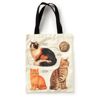 Supplemental image for 9780735384361 - Moody Cats Canvas Tote