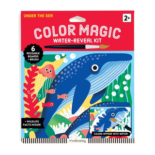 Supplemental image for 9780735384453 - Under The Sea Color Magic Water-Reveal Kit
