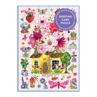 Supplemental image for 9780735384521 - Buzzy Bouquets Greeting Card Puzzle