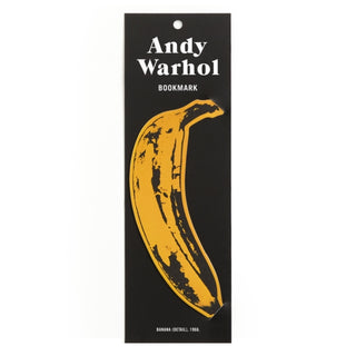 Cover image for 9780735384620 - Warhol Banana Shaped Bookmark