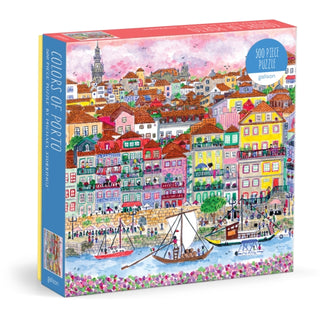 Supplemental image for 9780735384682 - Michael Storrings Colors Of Porto 500 Piece Puzzle