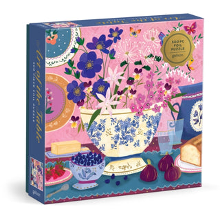 Supplemental image for 9780735384705 - Joy Laforme Art of the Table 500 Piece Foil Puzzle