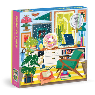 Supplemental image for 9780735384712 - Disco Life 500 Piece Foil Puzzle