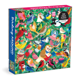 Supplemental image for 9780735385269 - Birding Around 500 Piece Family Puzzle