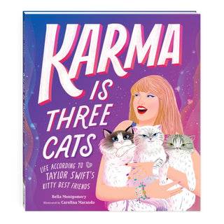 Cover image for 9780735385290 - Karma Is Three Cats
