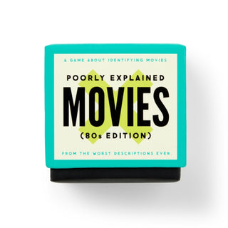 Supplemental image for 9780735385801 - Mini Poorly Explained Movies - 80s Edition