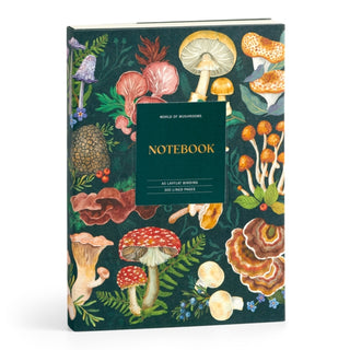 Cover image for 9780735385900 - World of Mushrooms Premium A5 Notebook