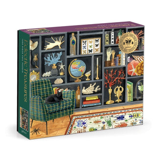 Cover image for 9780735386136 - Eclectic Treasures 1000 Piece Foil Puzzle