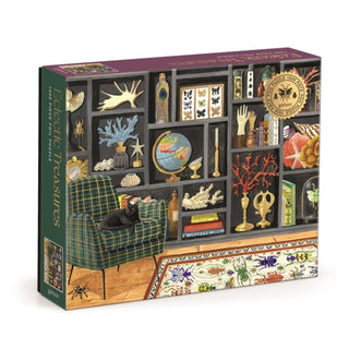 Supplemental image for 9780735386136 - Eclectic Treasures 1000 Piece Foil Puzzle