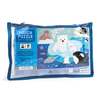 Supplemental image for 9780735386198 - Arctic Friends 12 Piece Pouch Puzzle